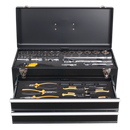 Sealey S01055 2 Drawer Portable Tool Chest with 90pc Tool Kit