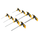 Sealey S01069 8pc T-Handle Ball-End Hex Key Set