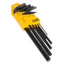 Sealey S01091 9pc Long Hex Key Set