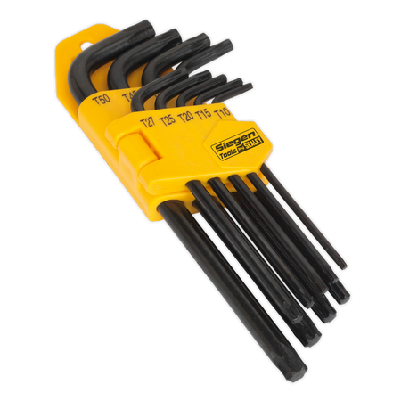 Sealey S01095 9pc Long TRX-Star* Key Set