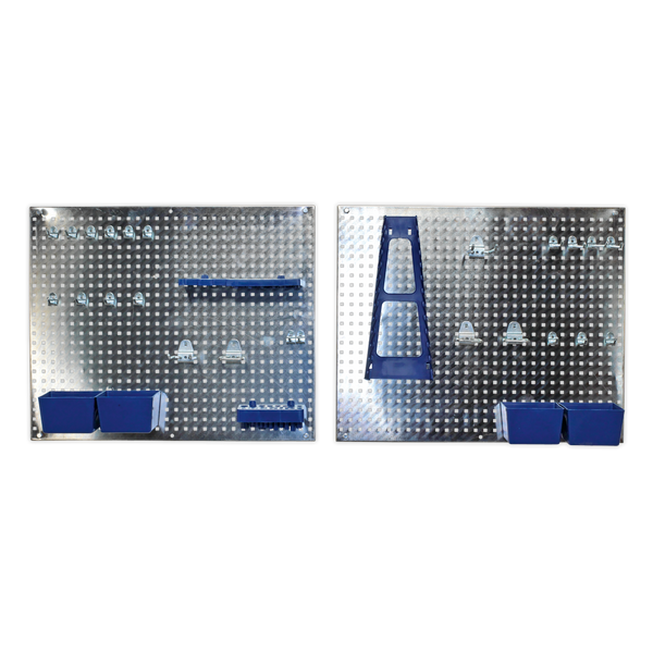 Sealey S01102 34pc Wall Storage Pegboard Set