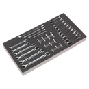 Sealey S01125 30pc Specialised Spanner Set with Tool Tray