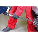 Sealey S01138 4pc Heavy-Duty Angled Pry Bar Set with Hammer Cap