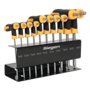 Sealey S01151 10pc T-Handle TRX-Star* Key Set