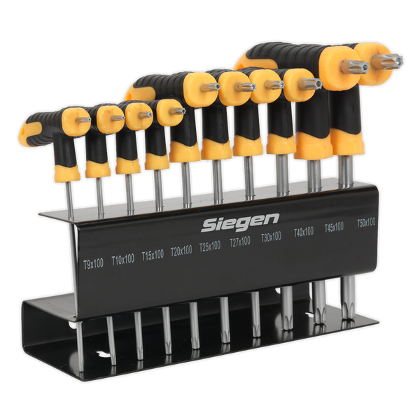 Sealey S01151 10pc T-Handle TRX-Star* Key Set