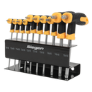 Sealey S01151 10pc T-Handle TRX-Star* Key Set