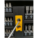 Sealey S01152 61pc Screwdriver, Bit & Nut Driver Set