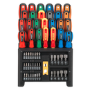 Sealey S01152 61pc Screwdriver, Bit & Nut Driver Set