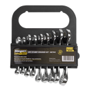 Sealey S01157 9pc Stubby Combination Spanner Set
