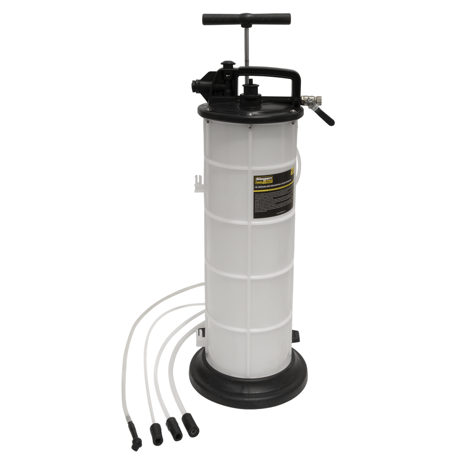 Sealey S01168 9L Manual/Air Vacuum Oil & Fluid Extractor