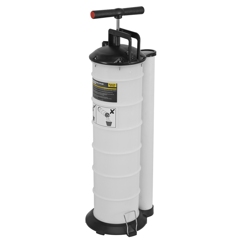 Sealey S01169 6.5L Manual Vacuum Oil & Fluid Extractor