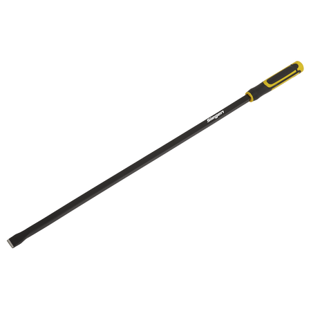 Sealey S01191 900mm Heavy-Duty Straight Pry Bar with Hammer Cap