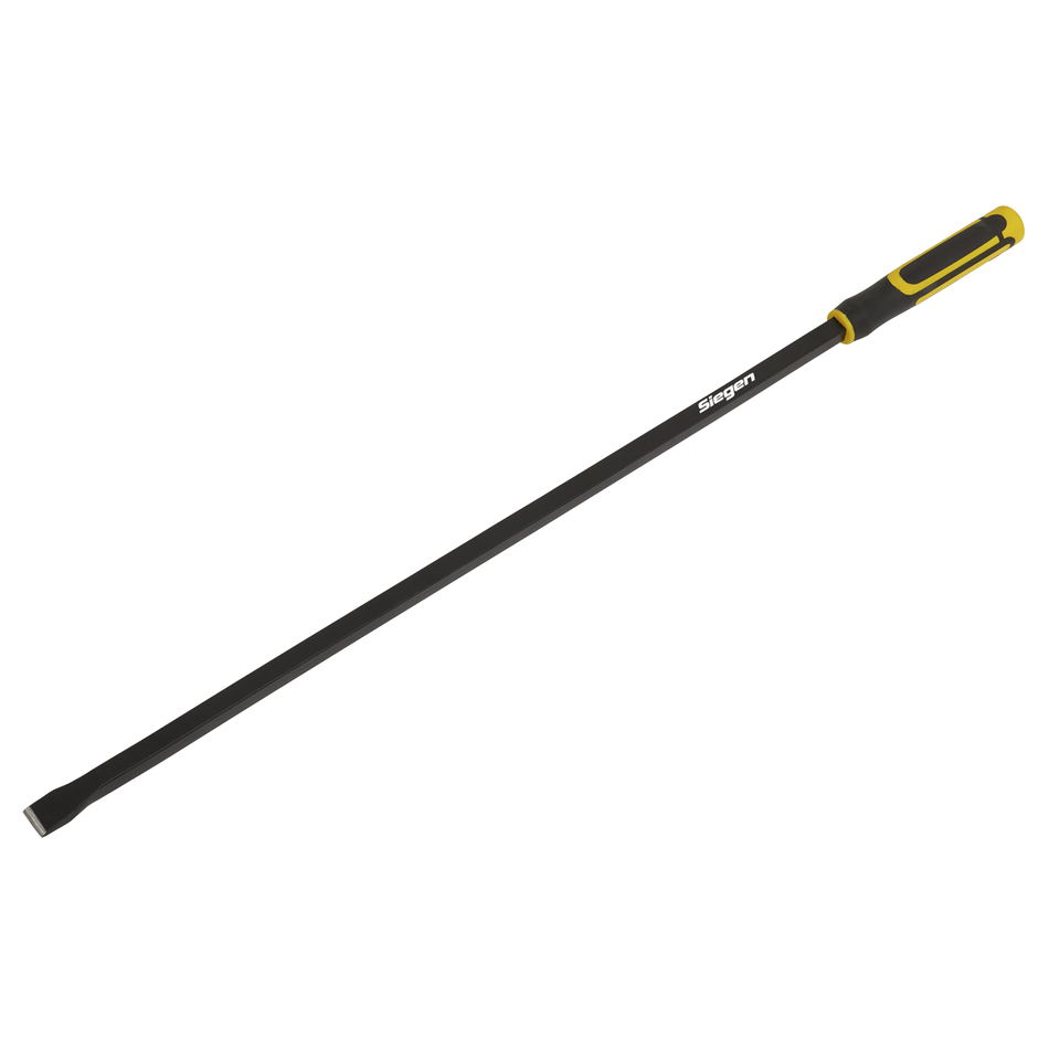 Sealey S01191 900mm Heavy-Duty Straight Pry Bar with Hammer Cap