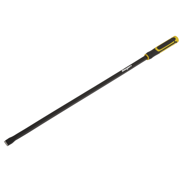 Sealey S01191 900mm Heavy-Duty Straight Pry Bar with Hammer Cap