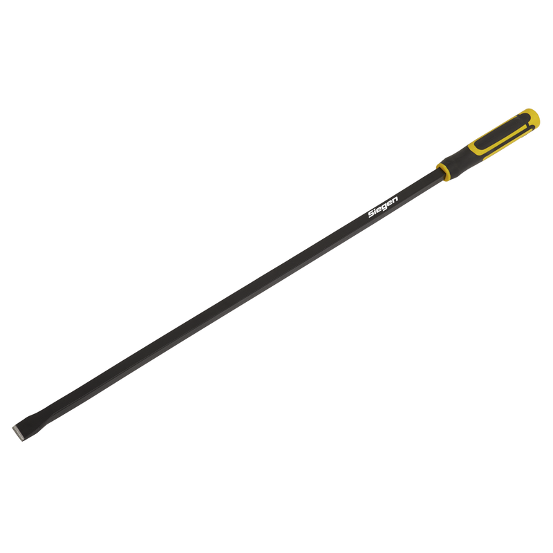 Sealey S01191 900mm Heavy-Duty Straight Pry Bar with Hammer Cap
