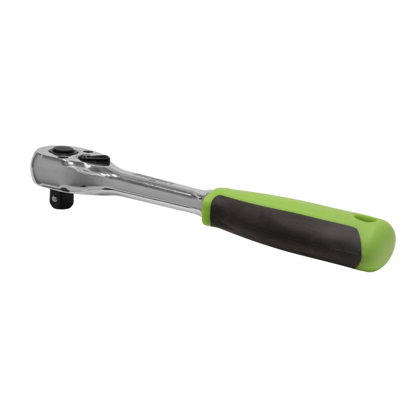 Sealey S01201 3/8"Sq Drive Pear-Head Flip Reverse Ratchet Wrench