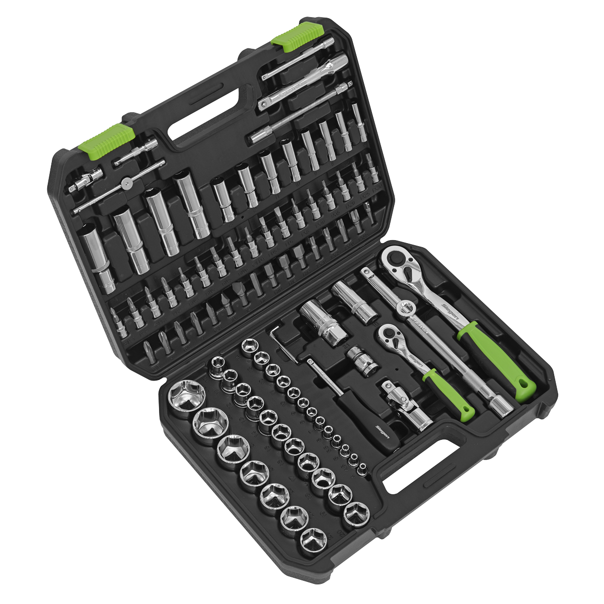 Sealey S01210 94pc 1/4" & 1/2"Sq Drive Socket Set