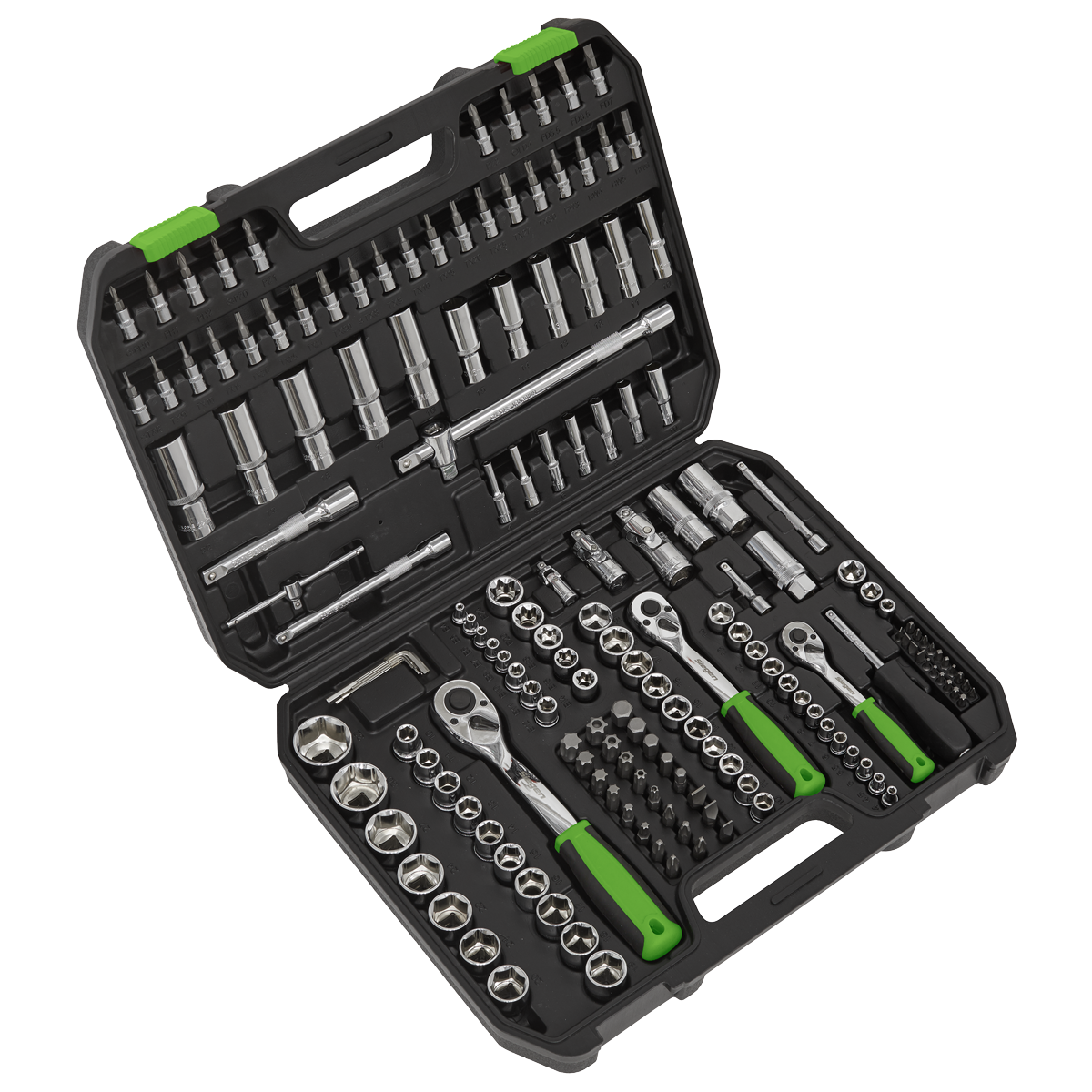 Sealey S01211 171pc 1/4", 3/8" & 1/2"Sq Drive Socket Set