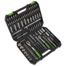 Sealey S01211 171pc 1/4", 3/8" & 1/2"Sq Drive Socket Set