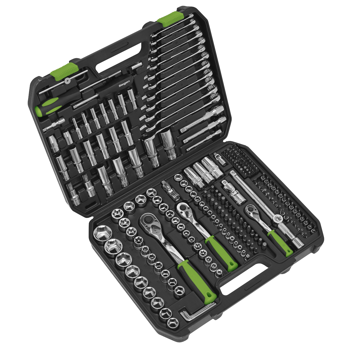 Sealey S01212 219pc 1/4", 3/8" & 1/2"Sq Drive Socket Set
