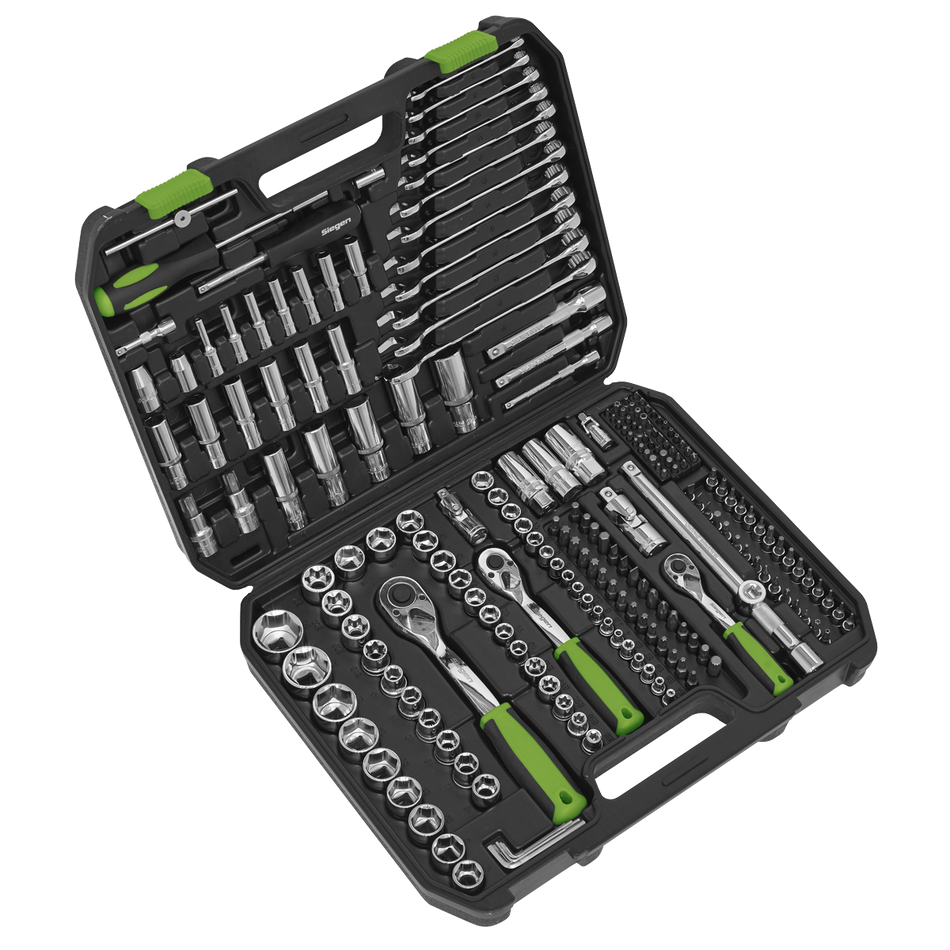 Sealey S01212 219pc 1/4", 3/8" & 1/2"Sq Drive Socket Set