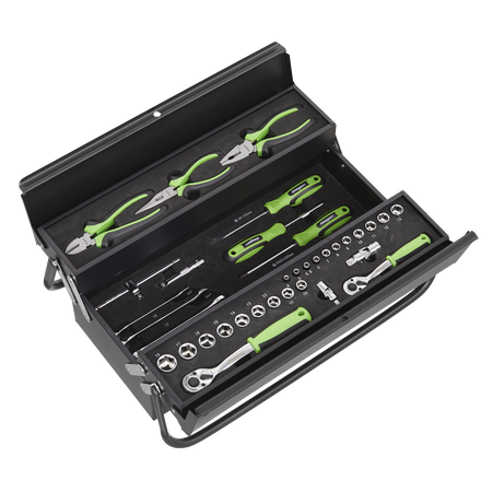 Sealey S01215 70pc Tool Kit with Cantilever Toolbox