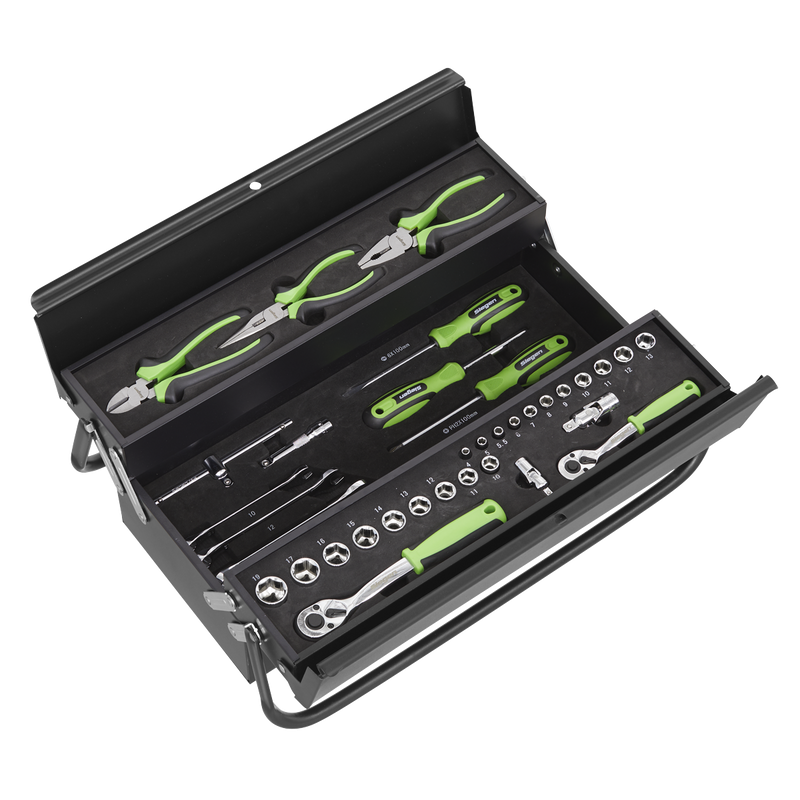 Sealey S01215 70pc Tool Kit with Cantilever Toolbox