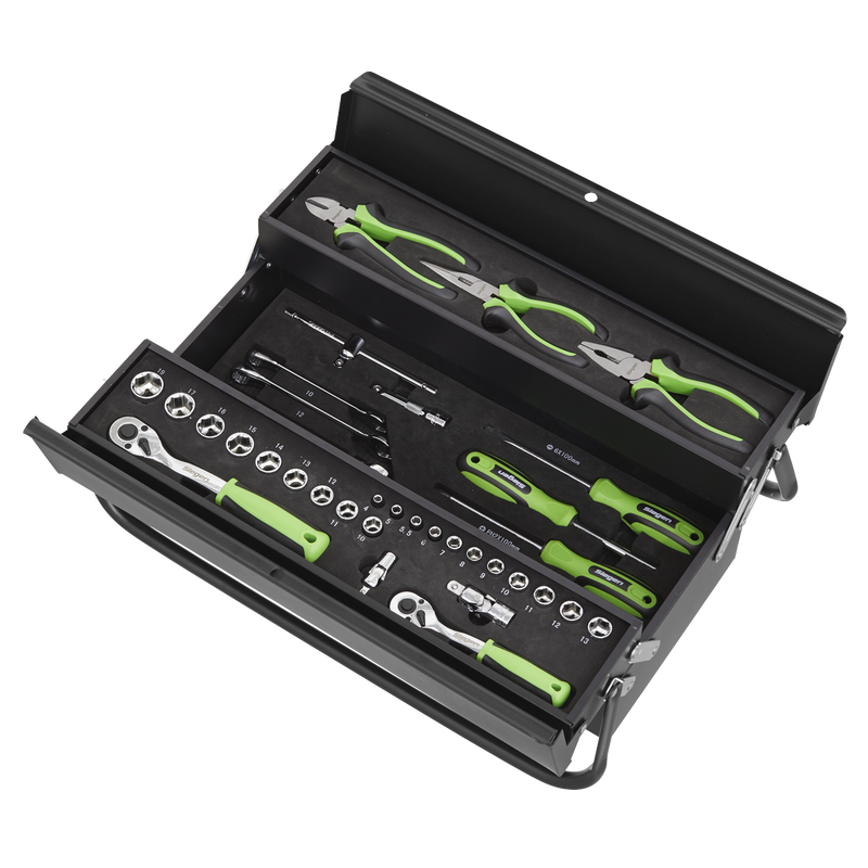 Sealey S01215 70pc Tool Kit with Cantilever Toolbox