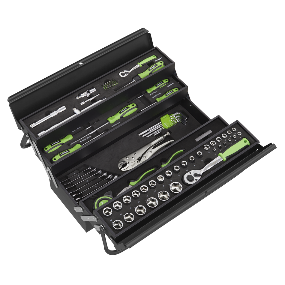 Sealey S01216 86pc Tool Kit with Cantilever Toolbox