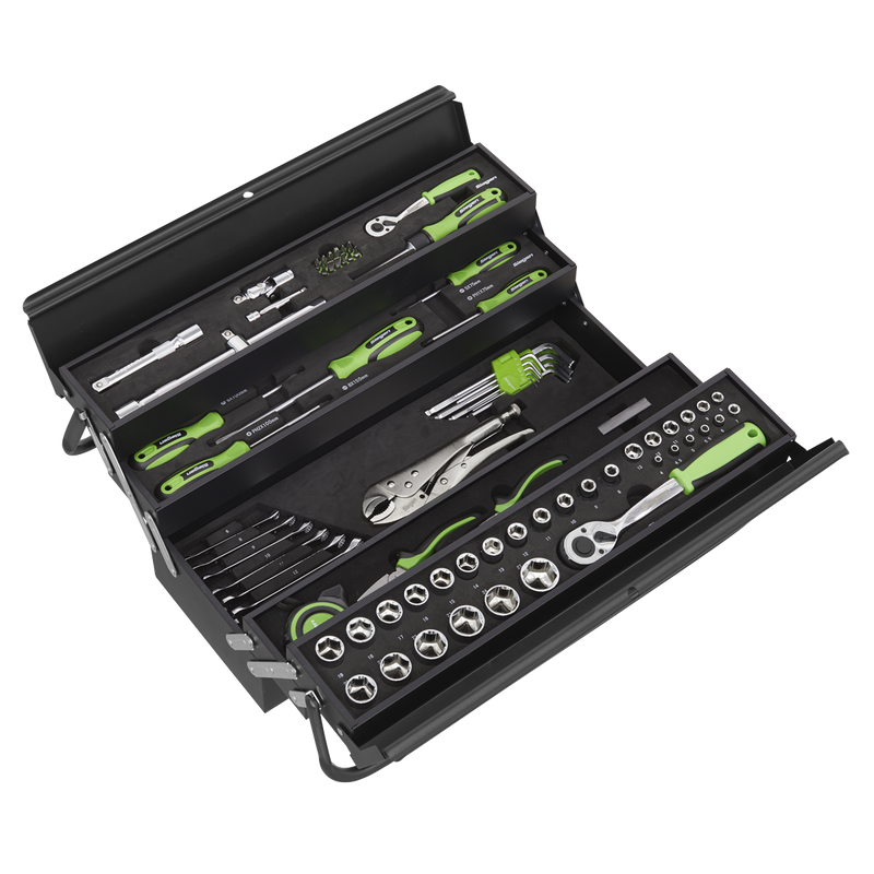 Sealey S01216 86pc Tool Kit with Cantilever Toolbox