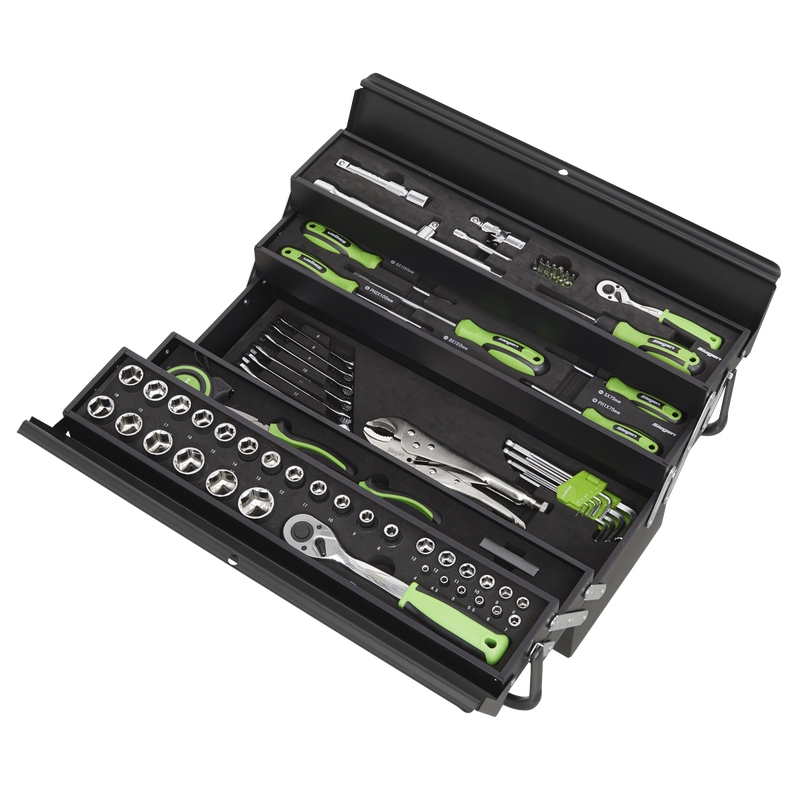 Sealey S01216 86pc Tool Kit with Cantilever Toolbox