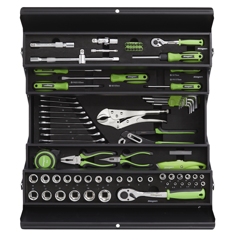 Sealey S01216 86pc Tool Kit with Cantilever Toolbox