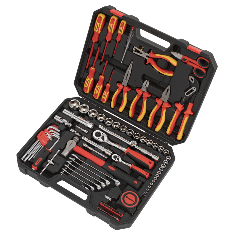 Sealey S01217 90pc Electrician's Tool Kit