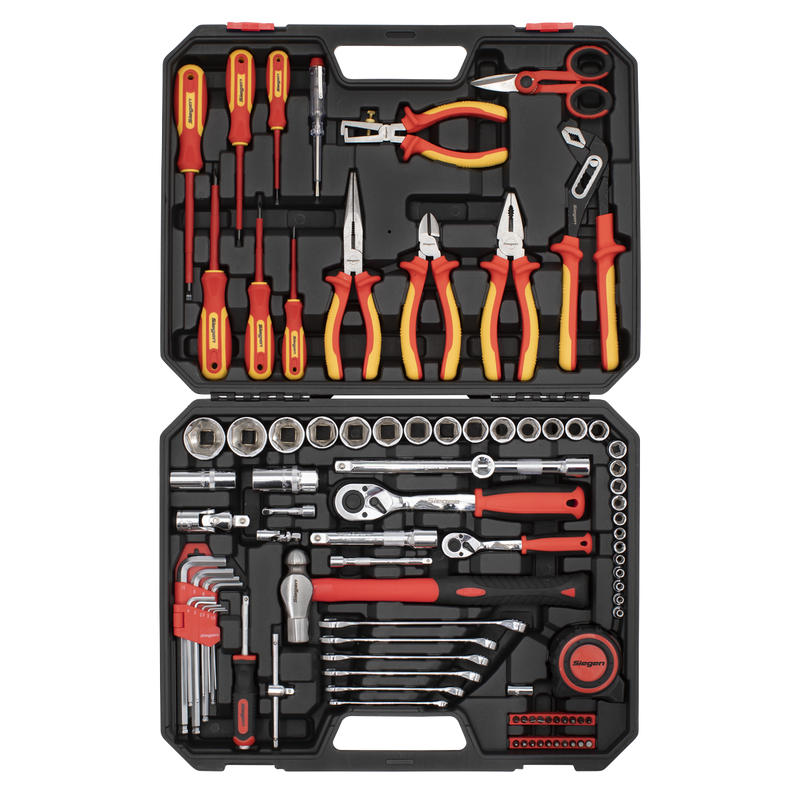Sealey S01217 90pc Electrician's Tool Kit