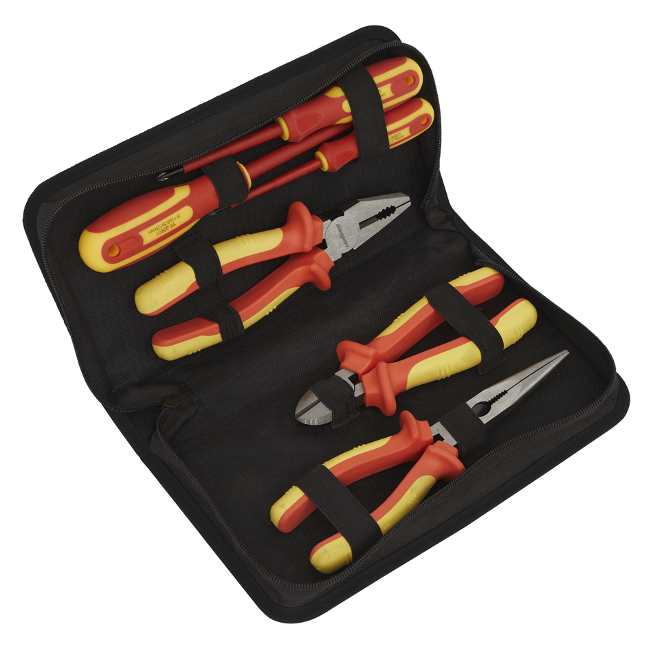 Sealey S01218 6pc Electrical VDE Tool Kit