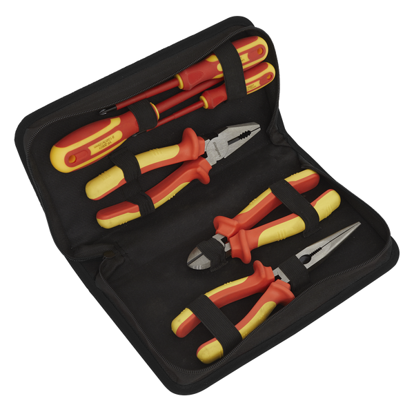 Sealey S01218 6pc Electrical VDE Tool Kit