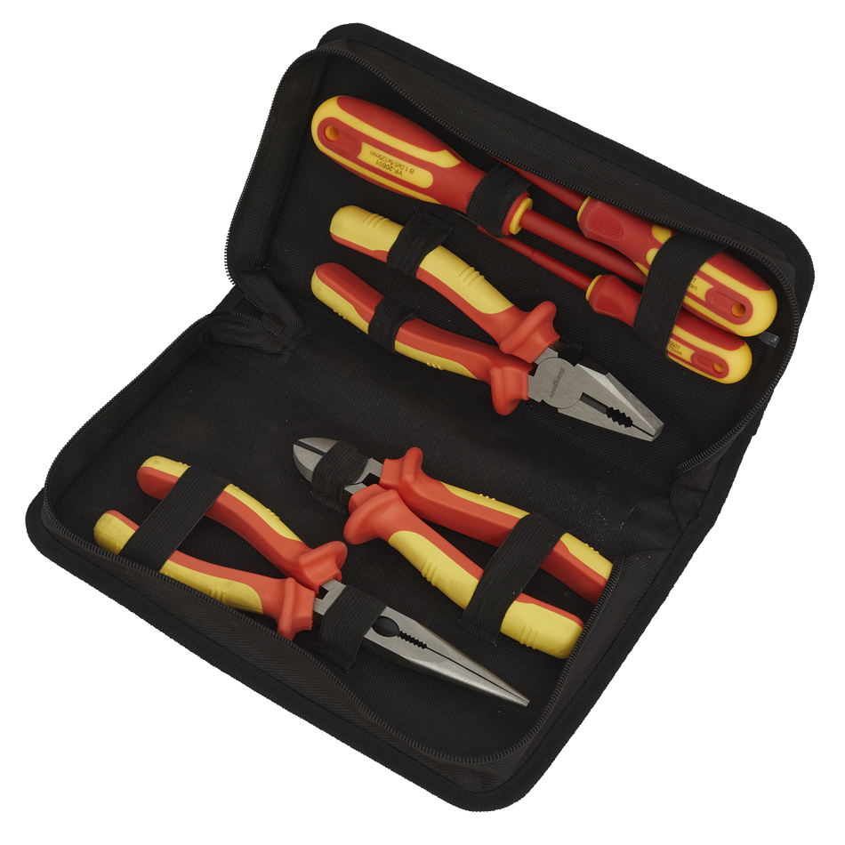Sealey S01218 6pc Electrical VDE Tool Kit