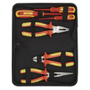 Sealey S01218 6pc Electrical VDE Tool Kit