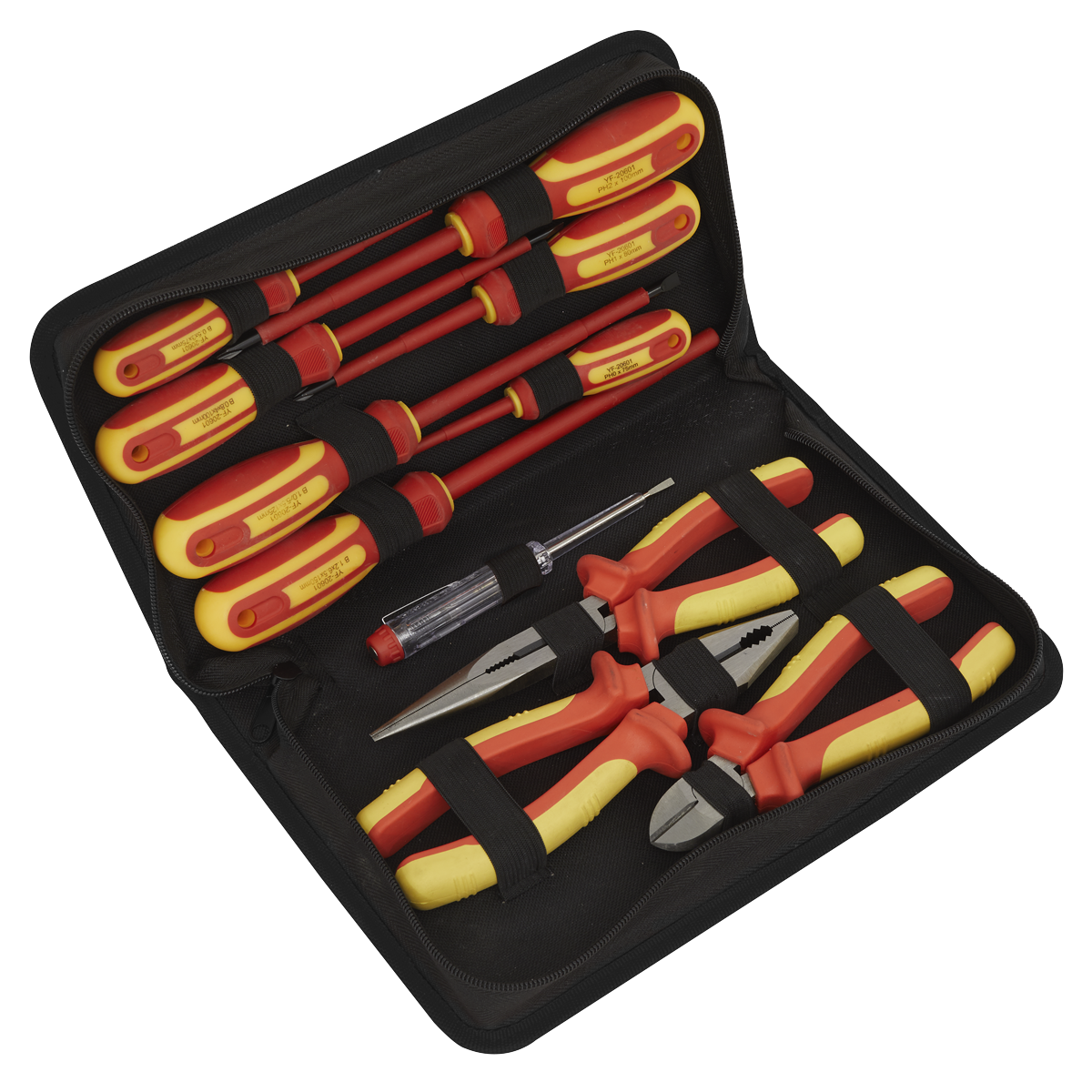 Sealey S01219 11pc Electrical VDE Tool Kit
