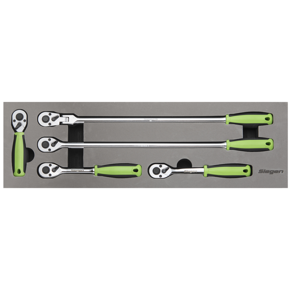 Sealey S01230 5pc 3/8"Sq Drive Ratchet Wrench Set