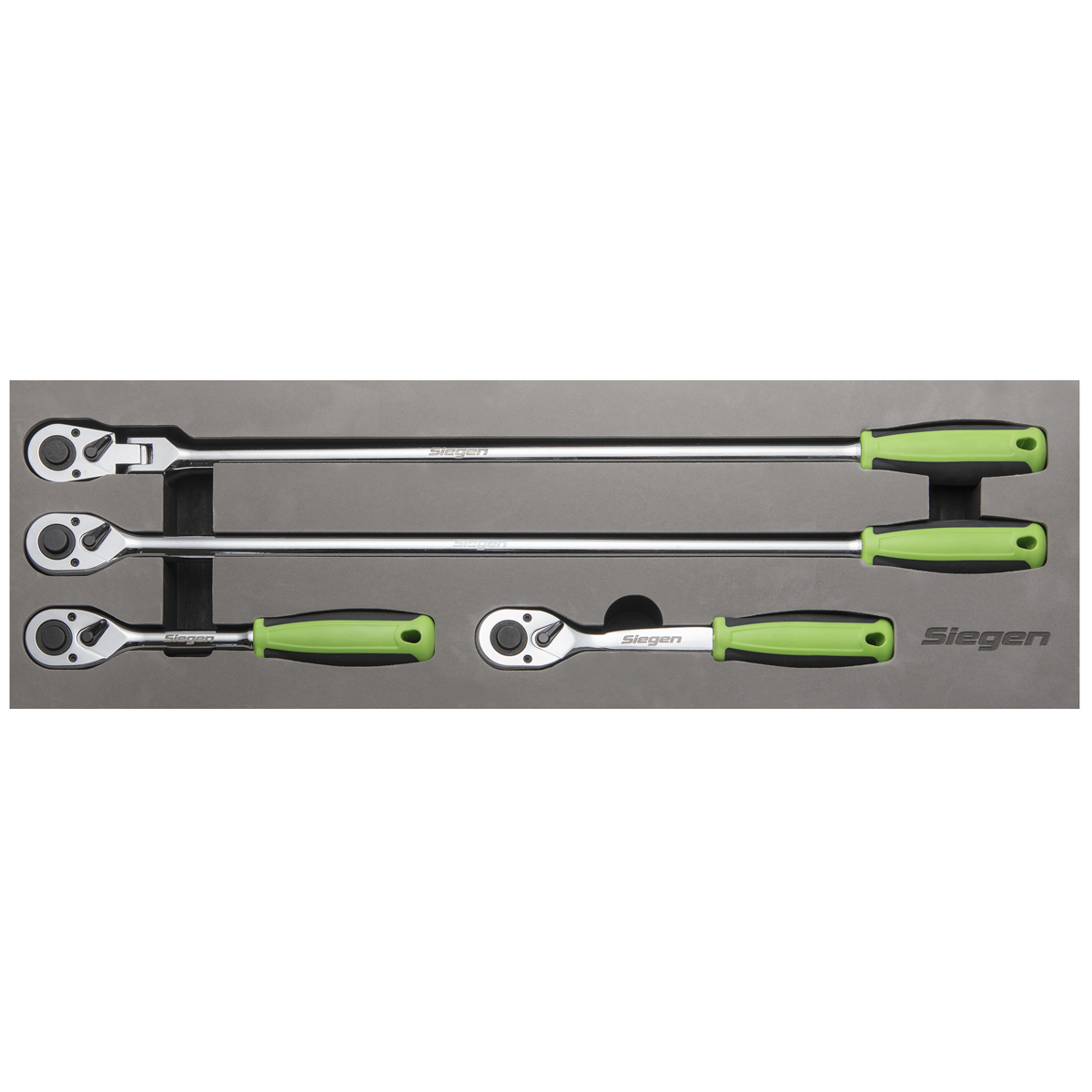 Sealey S01231 4pc 1/2"Sq Drive Ratchet Wrench Set