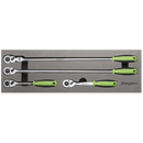 Sealey S01231 4pc 1/2"Sq Drive Ratchet Wrench Set