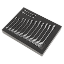 Sealey S01232 14pc Stubby Combination Spanner Set