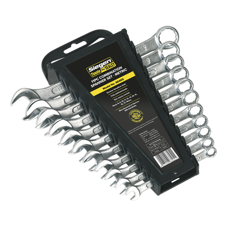 Sealey S0400 11pc Combination Spanner Set