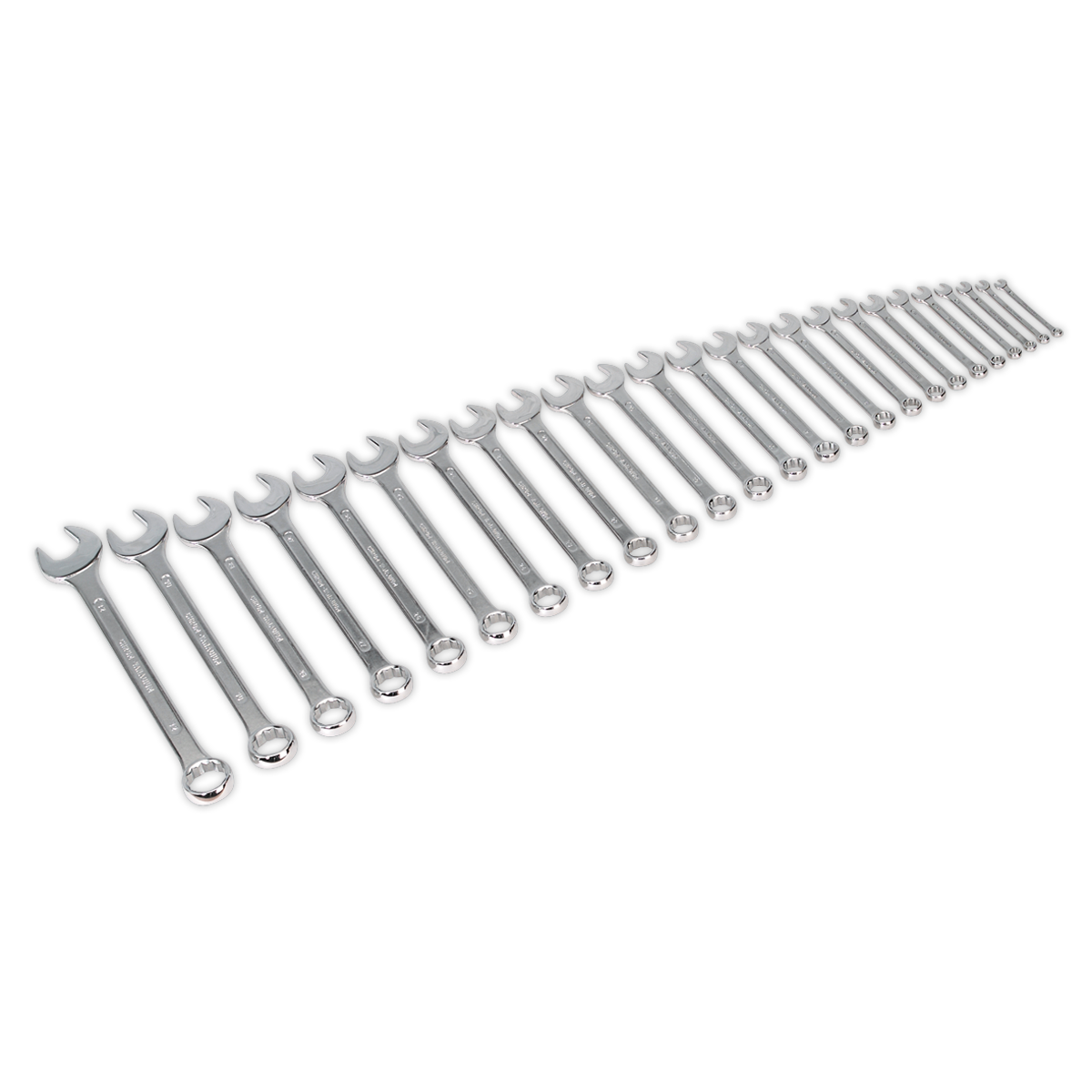 Sealey S0401 25pc Jumbo Combination Spanner Set