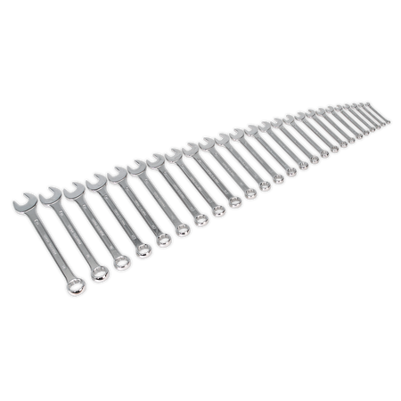 Sealey S0401 25pc Jumbo Combination Spanner Set