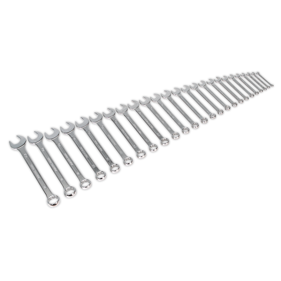 Sealey S0401 25pc Jumbo Combination Spanner Set