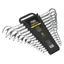 Sealey S0402 14pc Combination Spanner Set