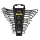 Sealey S0402 14pc Combination Spanner Set