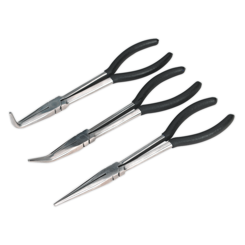 Sealey S0433 3pc 275mm Needle Nose Pliers Set